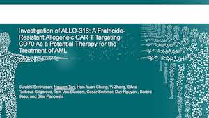 Read more about the article Investigation of ALLO-316: A Fratricide-Resistant Allogeneic CAR T Targeting CD70 As a Potential Therapy for the Treatment of AML
