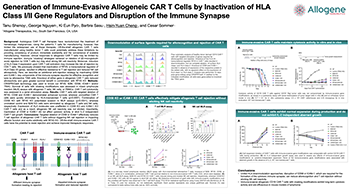 Read more about the article Generation of Immune-Evasive Allogeneic CAR T Cells by Inactivation of the HLA Transcriptional Regulator RFX5 and Disruption of the Immune Synapse