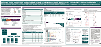 Read more about the article ALLO-316 in Patients With Advanced or Metastatic Clear Cell Renal Cell Carcinoma (ccRCC): Updated Safety and Efficacy From the Phase 1 TRAVERSE Multicenter Study